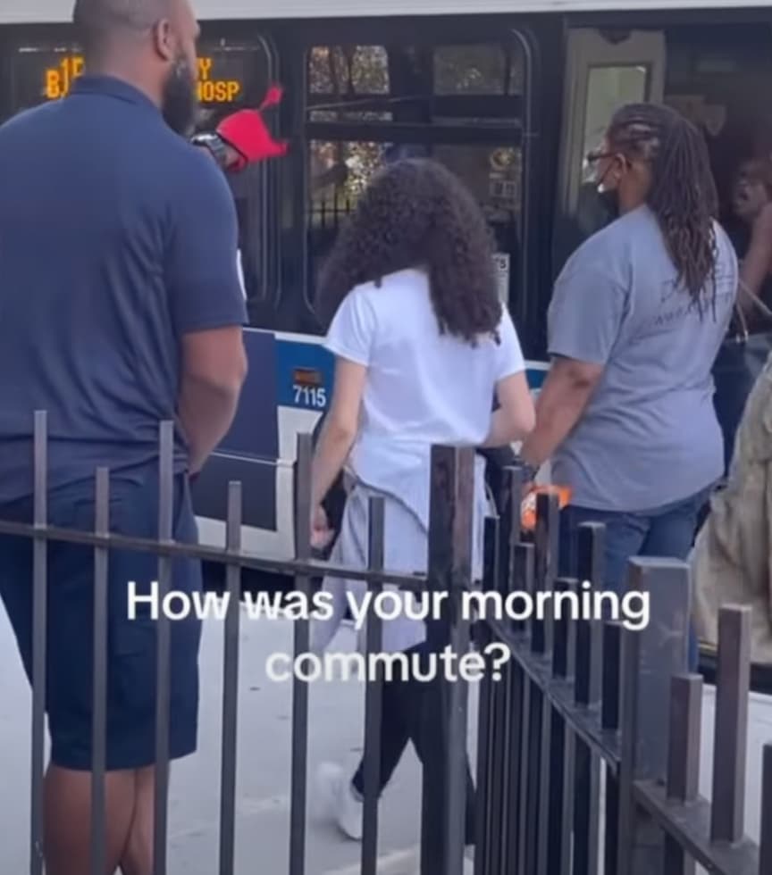 girl - B Y Hosp 7115 How was your morning commute?